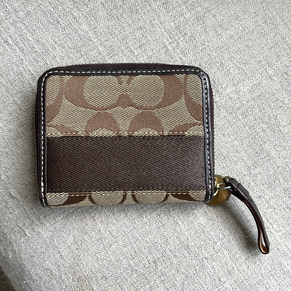 Euc coach wallet